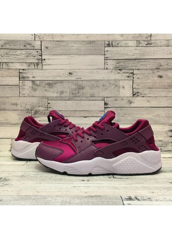 Бордові Осінні кросівки чоловічі nike huarache bordo найк хуарачі No Brand