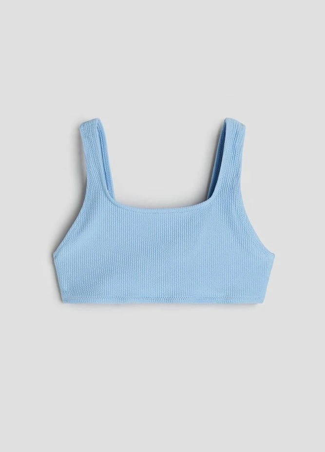 Голубой купальный бюст H&M
