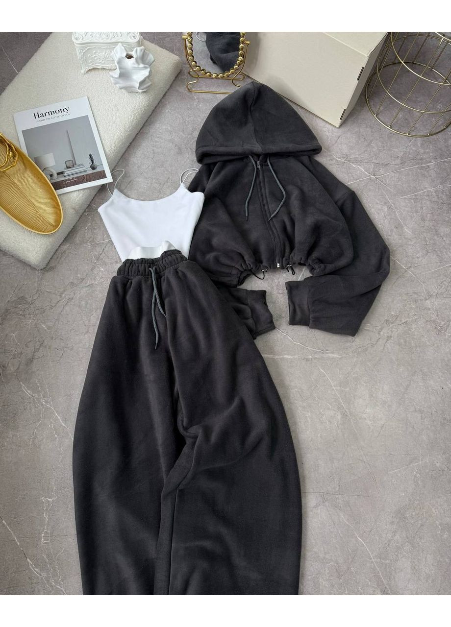 Теплий флісовий костюм трійка Adelante (364486426)