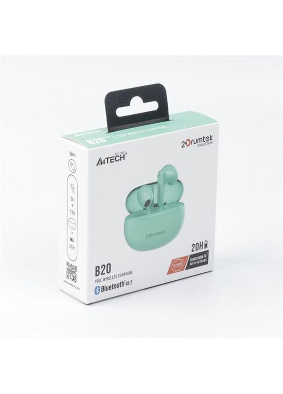 Bluetooth-гарнитура B20 Mint Green A4Tech (370617689)