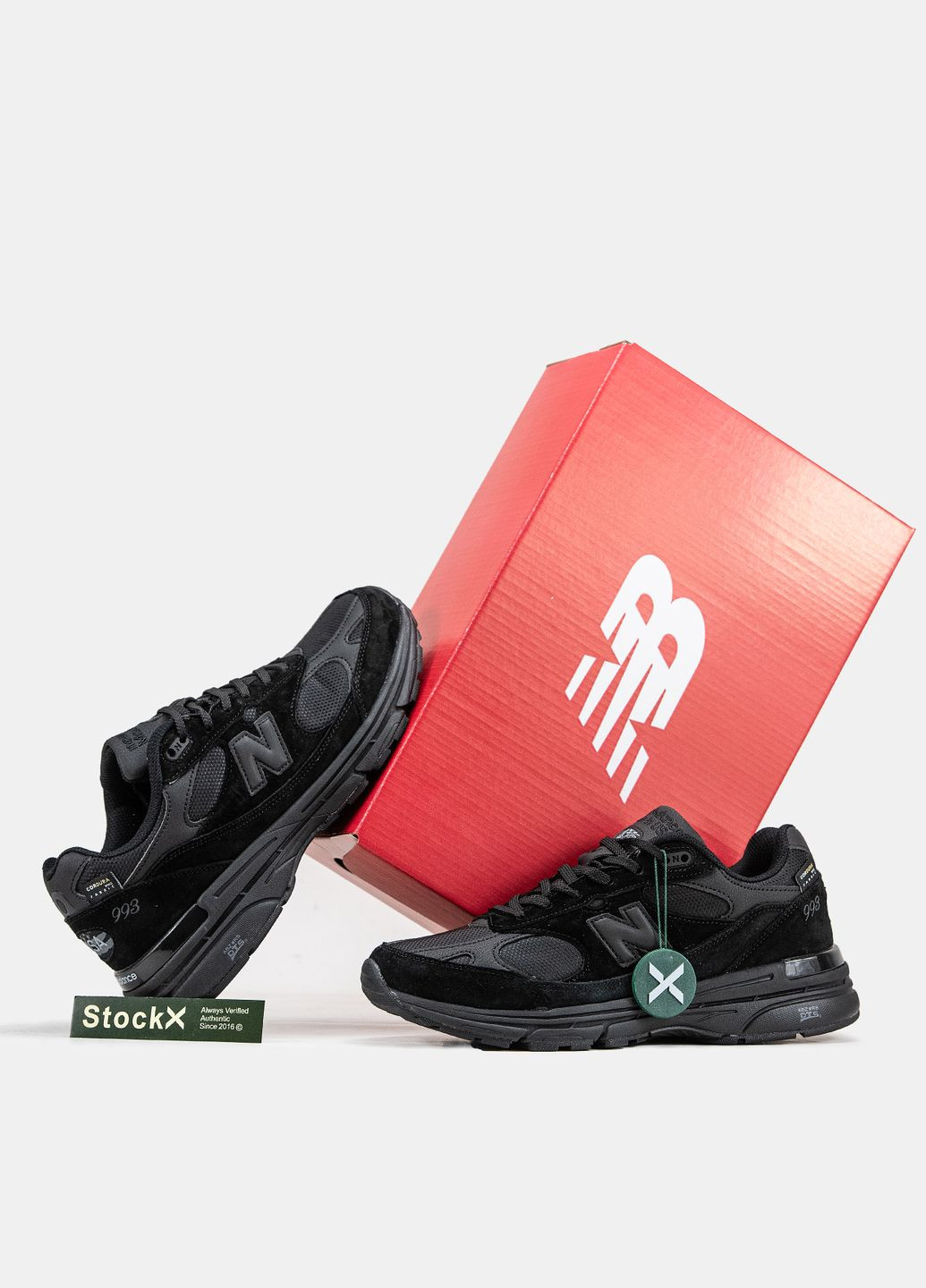 Черные всесезонные кроссовки мужские new balance 993 cordura black | нью беланс 993 черные No Brand