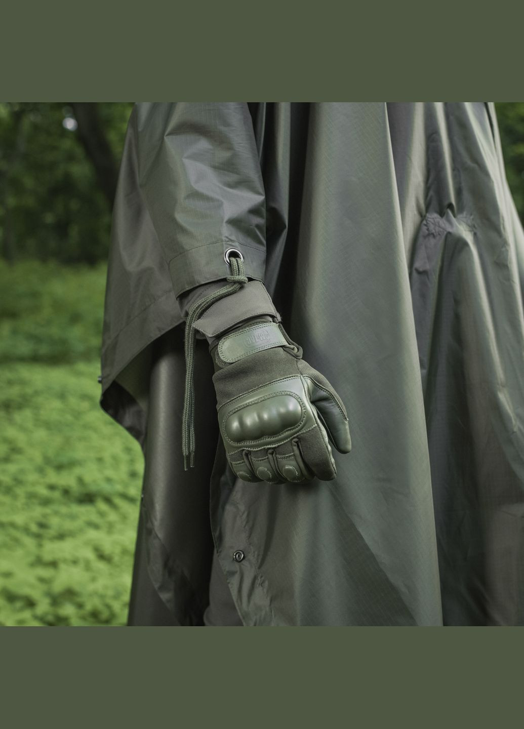 Пончо Olive M-TAC (358498658)