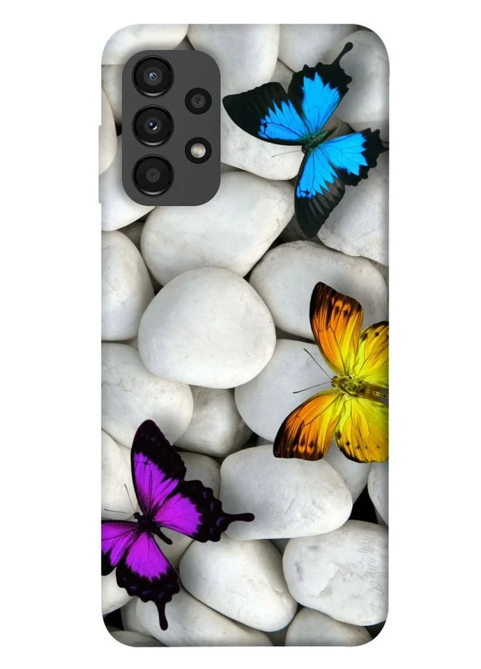 Чохол з принтом для Samsung Galaxy A13 4G / для самсунг А13 Butterflies No Brand (339064569)