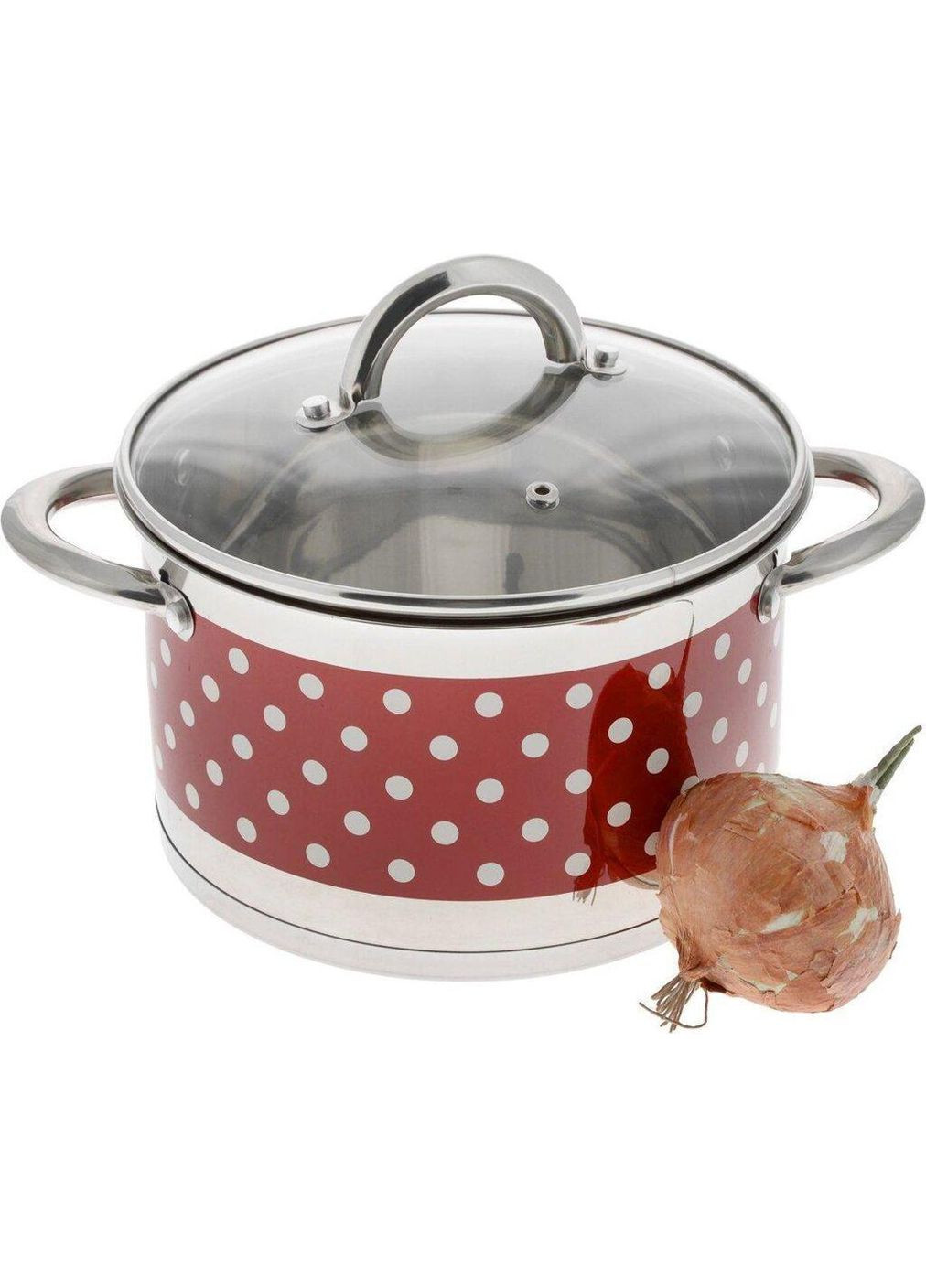 Каструля з нержавіючої сталі з кришкою 18 см, 2.9 л (BH-0127-18) Bohmann (334713265)