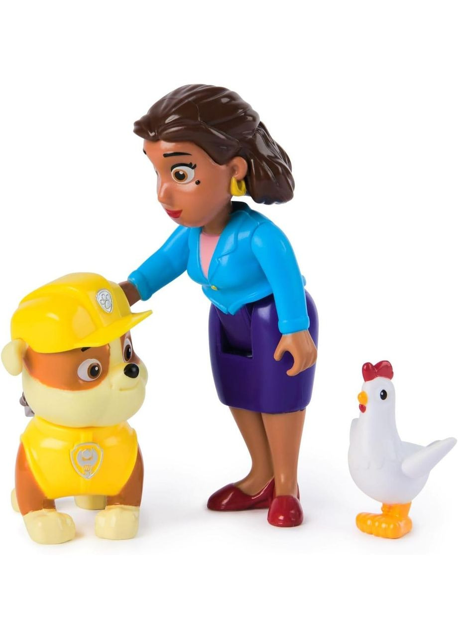 Щенячий патруль Набор игровых фигурок Кремез, Мэр Гудвэй и Цыпалетта Оригинал Paw Patrol Spin Master (365251695)