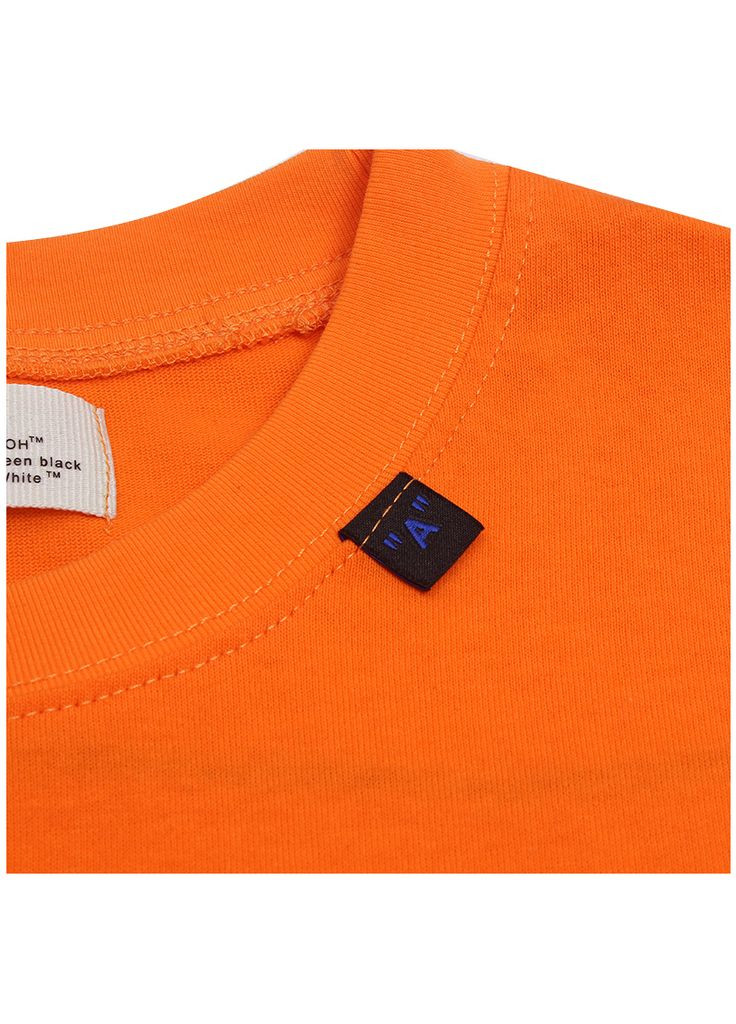 Футболка помаранчева Off-White 2020 Orange T-Shirt Womens - (356677866)