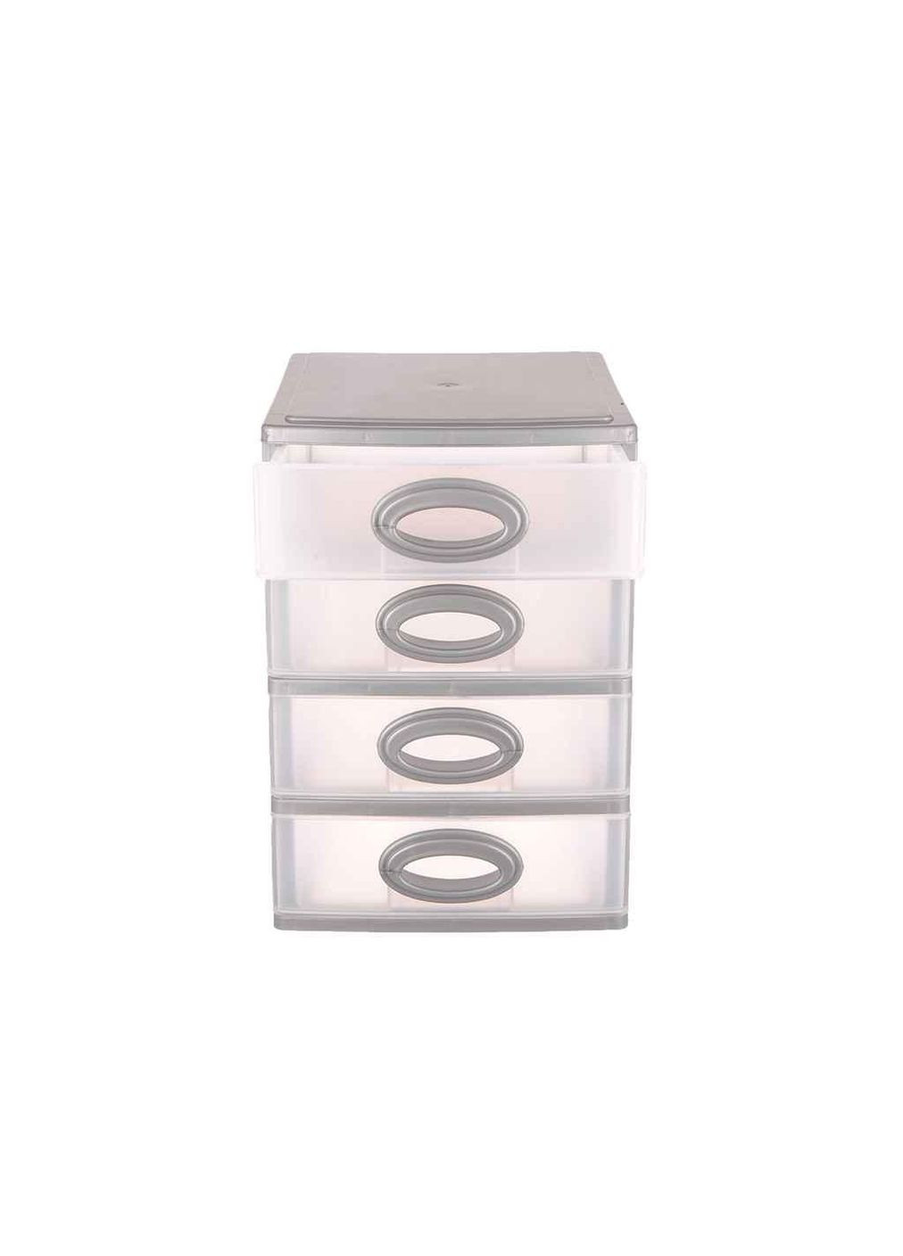 Комод міні 4 яруси (270х190х265) Сірий ТМ КОНСЕНСУС Консенсус (303810157)