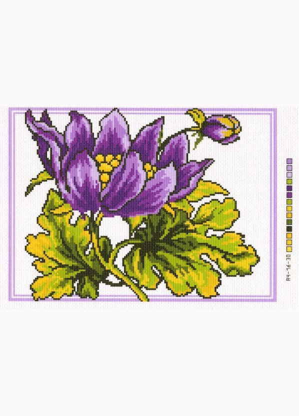 Схема для вишивання хрестиком на канві А4 А4-16-30 FROM FACTORY SHZ (360895761)