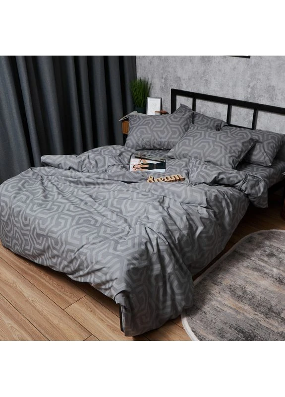 Комплект постільної білизни Бязь Gold Люкс «» King Size 220x240 наволочки 4х70х70 (MS-820007214) Moon&Star Urban Style (356112757)