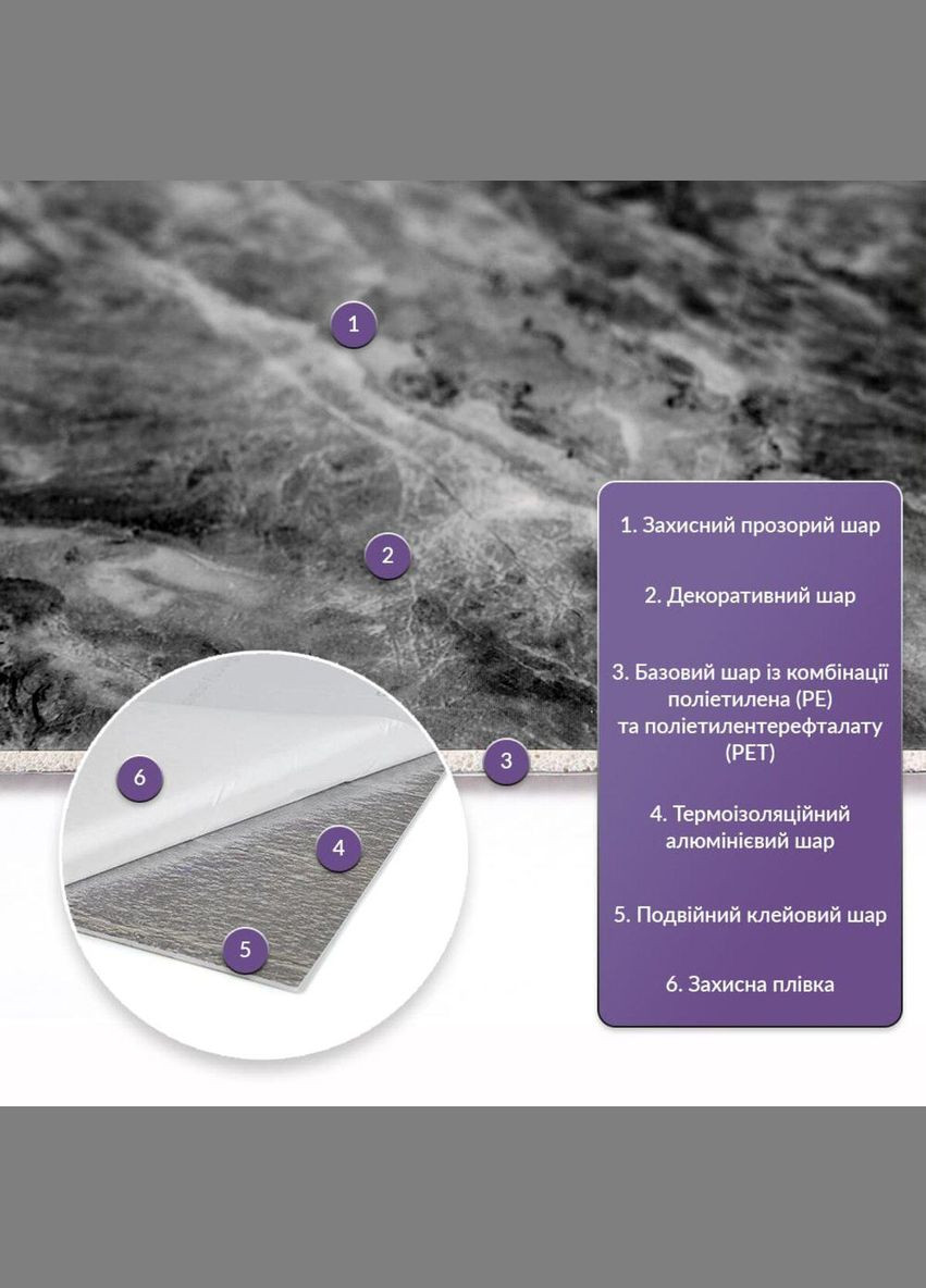 Самоклеюча стінова PET плитка 600х300х2мм SW-00002310 Sticker Wall (330134710)