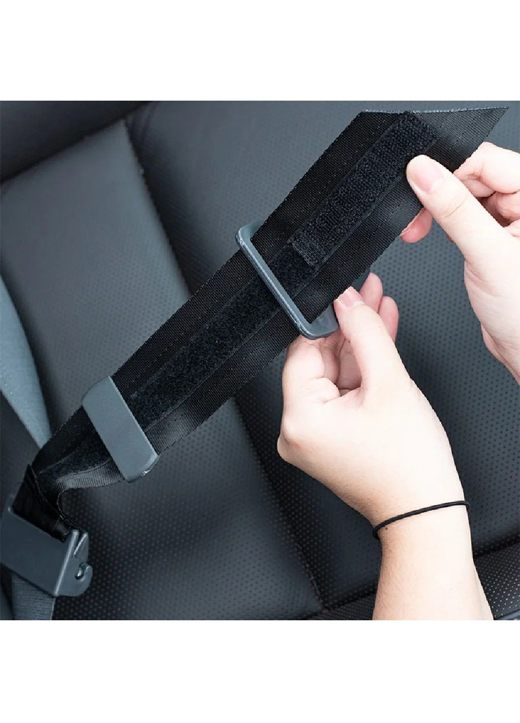 Адаптер ременя безпеки для комфортного безпечного перевезення дітей у машині автомобілі 26.5 см (477080-Prob) Unbranded (294050693)