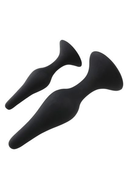 Анальная пробка 155x40 mm Tuna Plug XL силиконовая для новичков мягкая на присоске Focus (303897717)