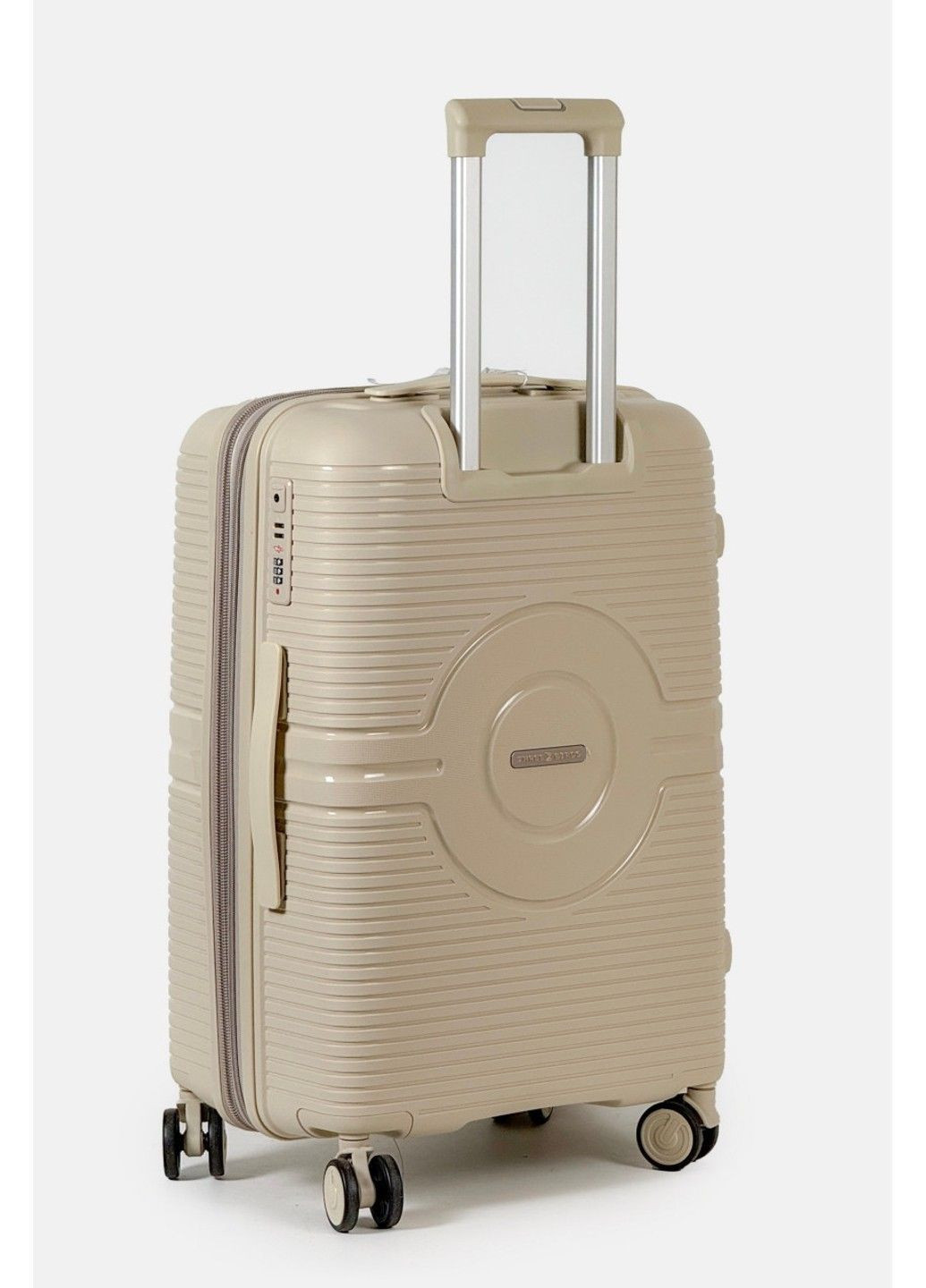 Средний пластиковый чемодан 2022-28-2GR Three Birds (370944559)