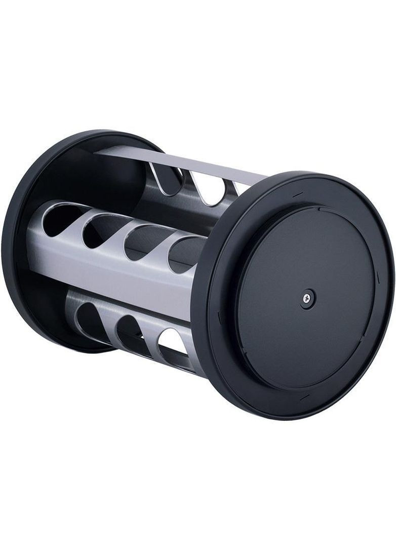 Набір ємностей для спецій Spice Silver 16 спецовників на круглій підставці 28х19х19см Kamille (339776107)