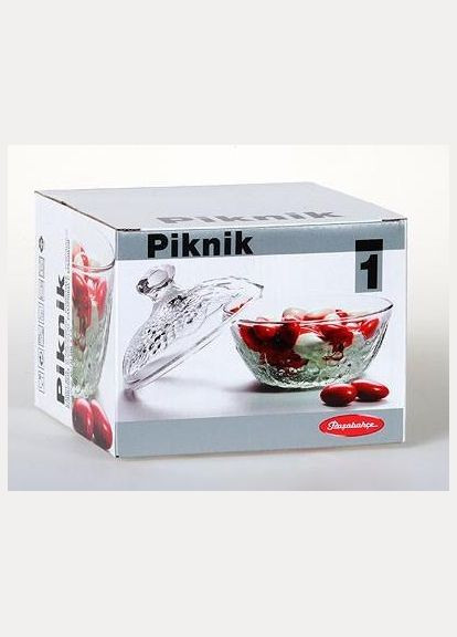 Сахарница Piknik с крышкой Pasabahce (297366670)