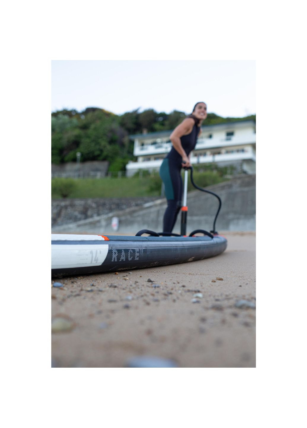 Ручной Насос Двойного Действия для Каяка Байдарки с Манометром Черный Itiwit (342966782)