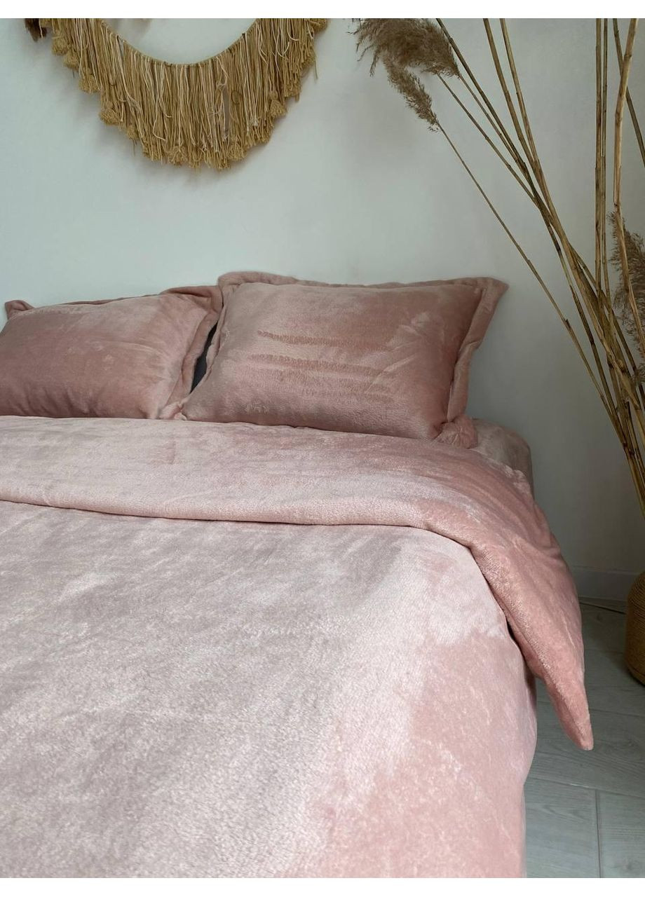 Постельное белье, плюш Двуспальный размер, наволочки 70/70 No Brand (363194583)