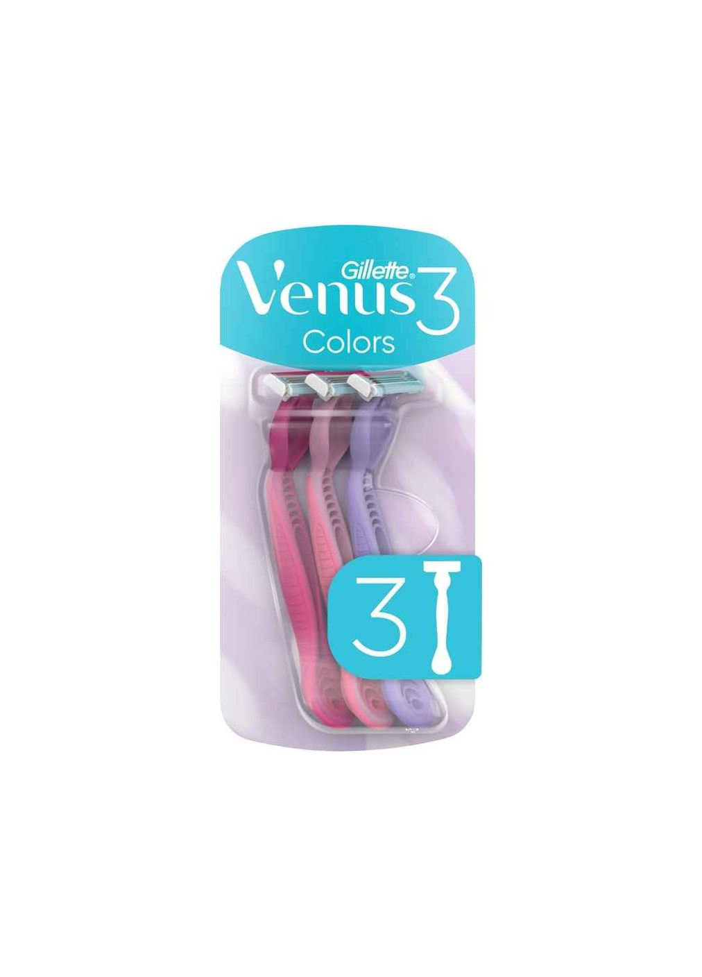 Станок для гоління одноразовий для голiння 3 Venus (356458613)