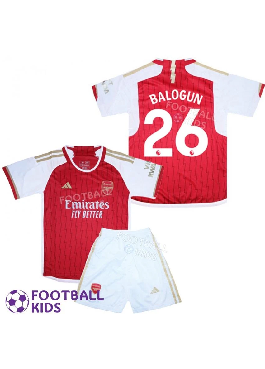Детская футбольная форма BALOGUN 26 Арсенал 2023-2024 Home (set3394-118634) No Brand (361052287)