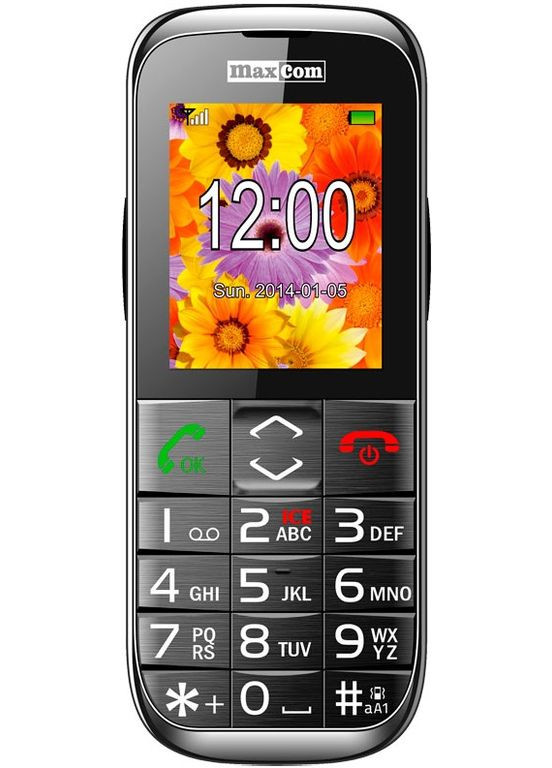 Телефон кнопочный MM720 с кредлом (док-станцией) Maxcom (333654580)