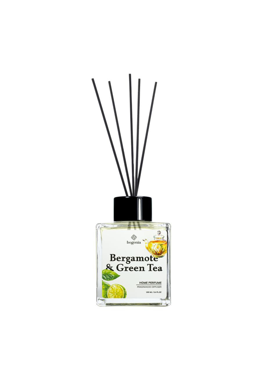 Аромадифузор для дому Bergamote & Green Tea парфумований BG360.005, 100 мл Bogenia (302728154)