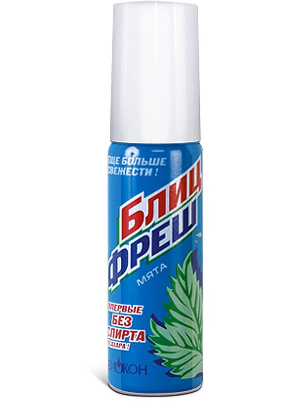 Дезодорант для ротової порожнини "Бліц-фреш м'ята" - Біокон Доктор Біокон 25ml (2-637641) Биокон (369795230)