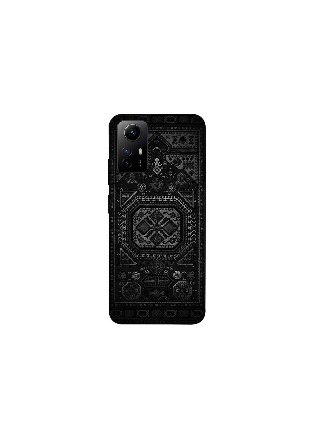 Чохол на Xiaomi Redmi Note 12S Чорний килим Frontalka (349835881)