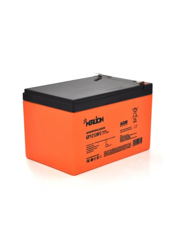 Акумуляторна батарея AGM GP12120F2 PREMIUM 12V 12Ah Merlion (361345422)