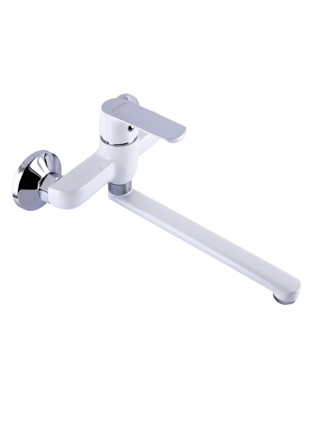 Змішувач для кухні зі стіни Laguna GLA-0104-7-WHITE Globus Lux (335040559)