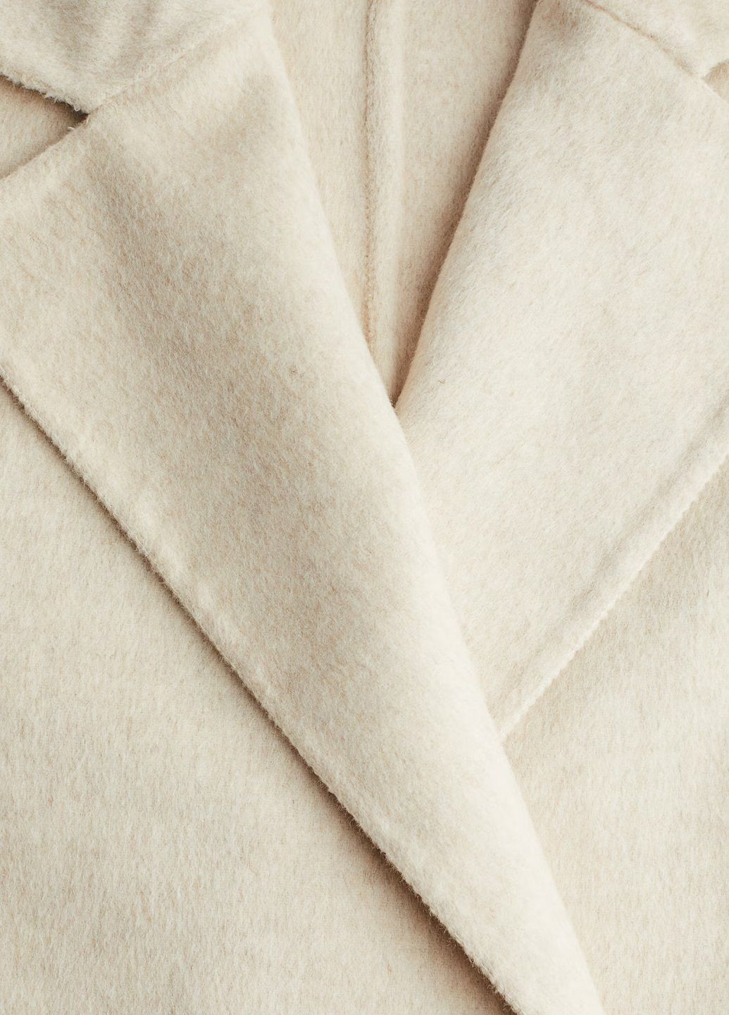 Светло-бежевое демисезонное Пальто H&M