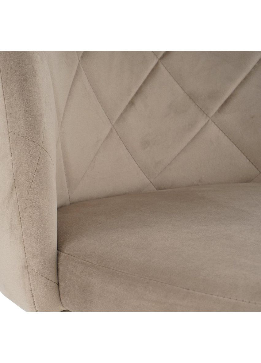 Стул LULU черный каркас/темный беж Intarsio (365461460)