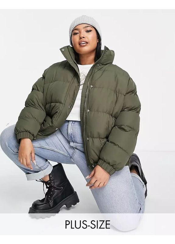 Зеленая зимняя куртка Brave Soul