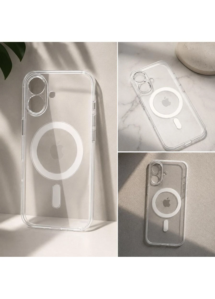 Чохол прозорий із магнітом MagSafe Full Camera для Apple iPhone 16 No Brand (360528744)