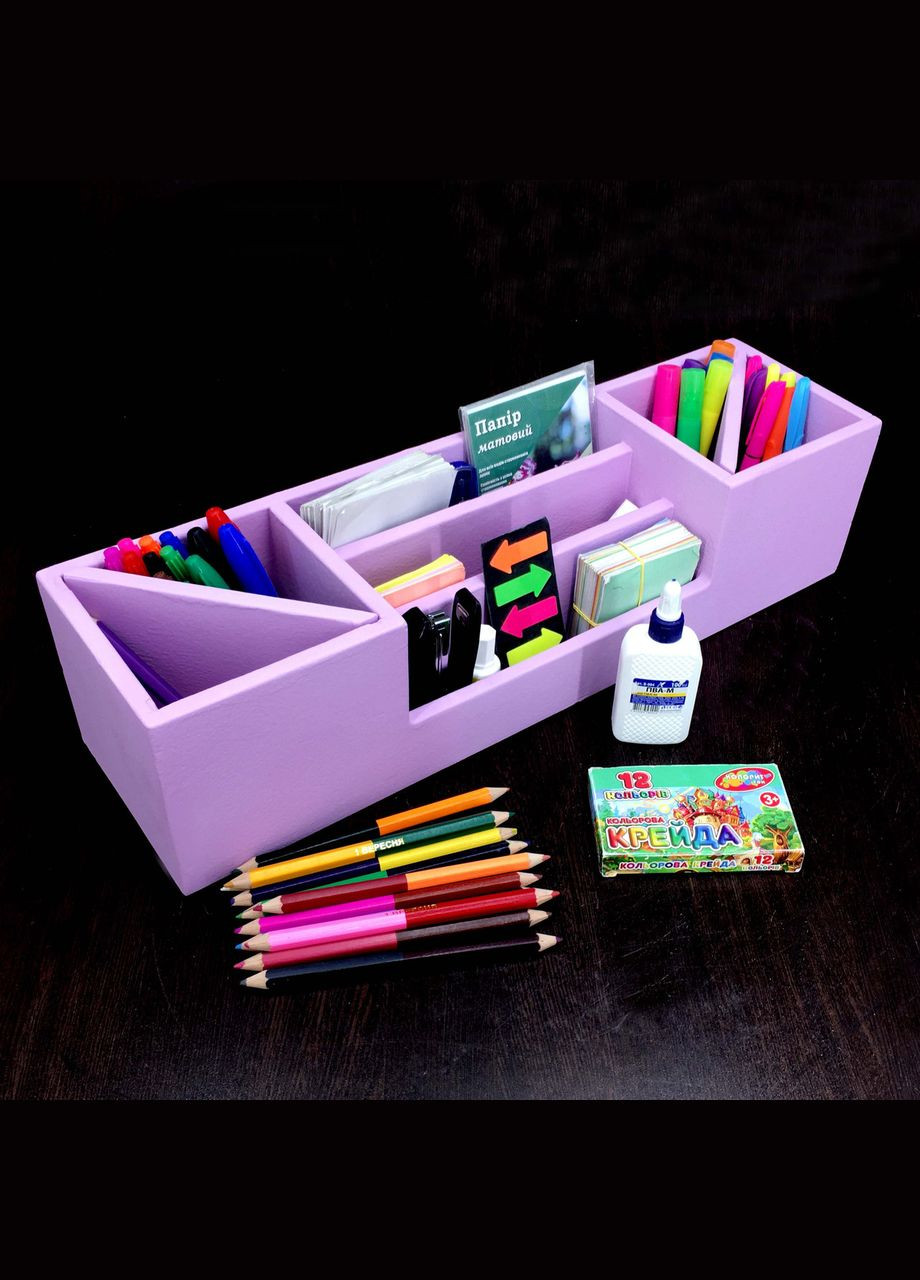 Органайзер настільний з дерева Колумбус флокс (КНЦ-002855) No Brand (328226945)