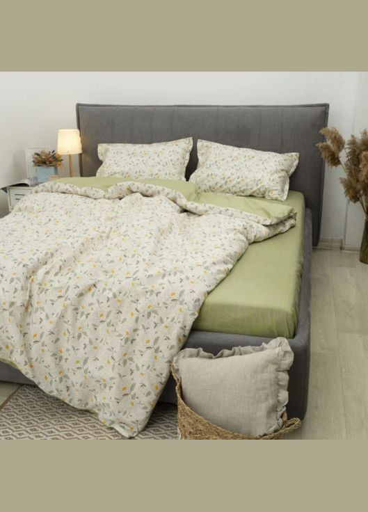 Постільна білизна Tiare сатин люкс — 142 двоспальна Viluta (315690854)