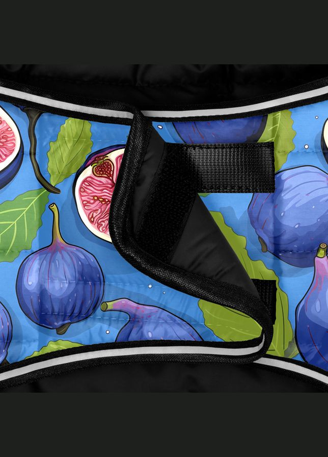 Курточка-накидка для собак Clothes, рисунок "Инжир", S, А 32 см, B 41-51 см, С 25-35 см WAUDOG (332879255)