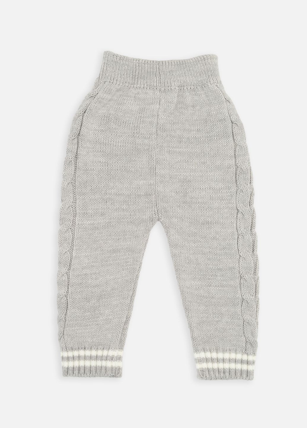 Серый зимний костюм с брюками для мальчика цвет серый цб-00260101 Caramini