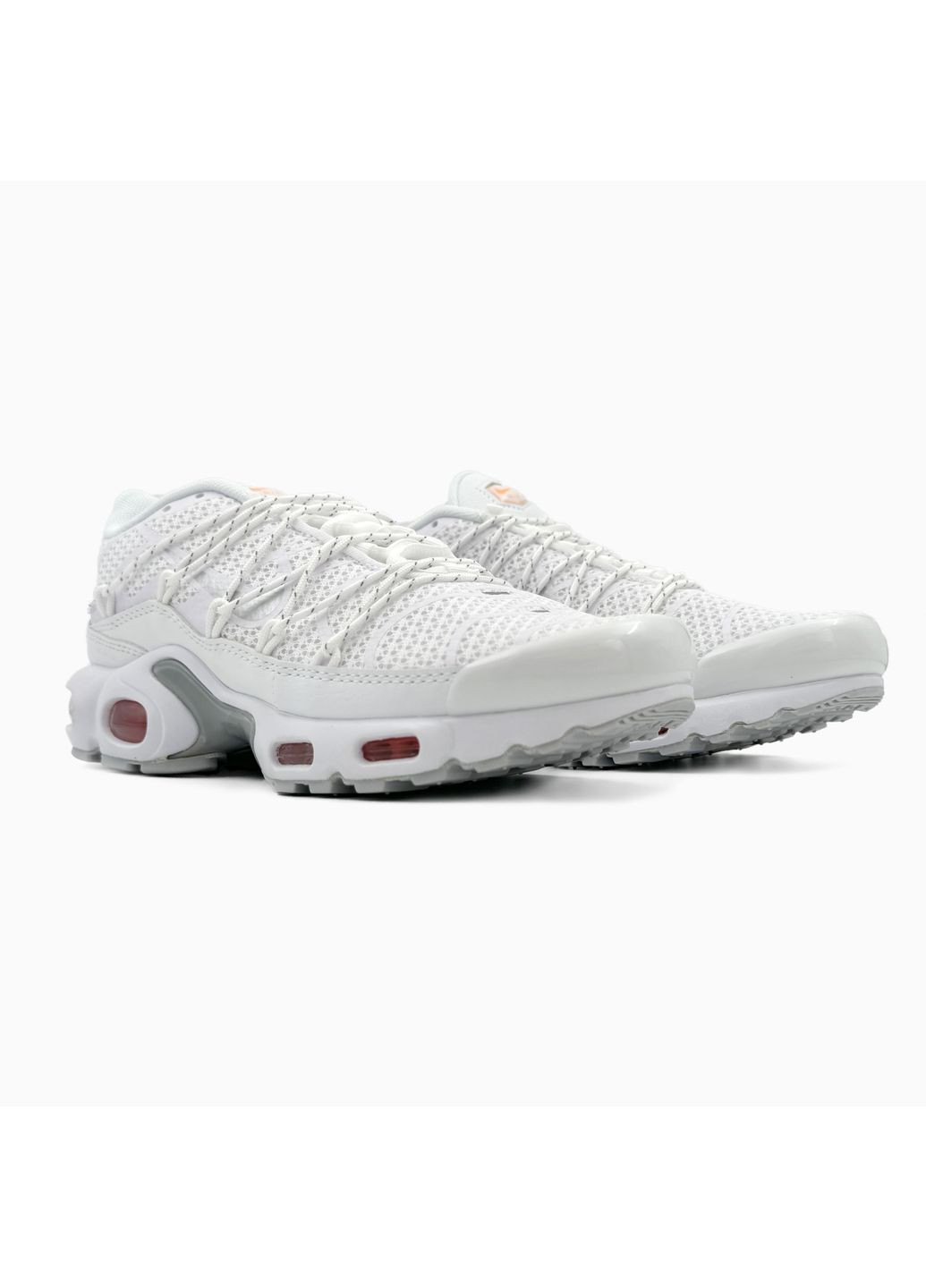 Білі Осінні кросівки чоловічі nike air max tn plus white найк аір макс тн плюс No Brand