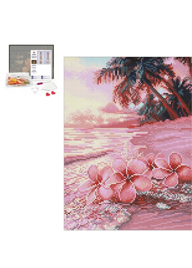 Алмазная мозаика "Розовый пляж", 30×40 см (AMO8222) Amo (369163931)