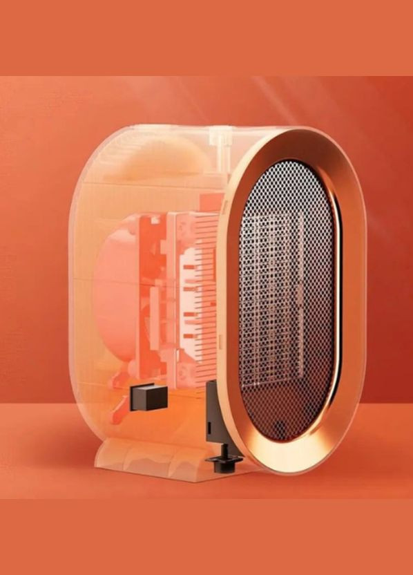 Керамічний обігрівач настольний енергозберігаючий HEATER 1200W дуйка міні білий Air (304501858)