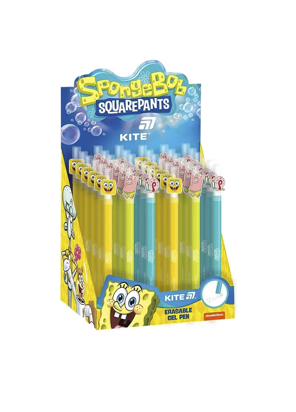 Гелева ручка «пиши-стирай» колір різнокольоровий ЦБ-00281397 Kite (343414637)