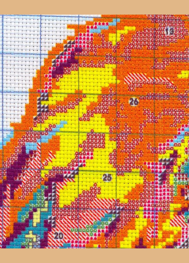 Набір для вишивання за нанесеною на канву схемою "Dog & Baby". AIDA 14CT printed 36*45 см Joy Sunday (313613629)