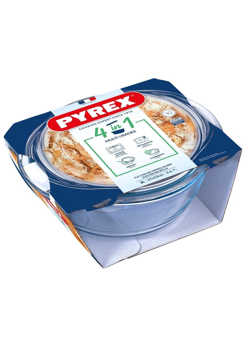 Каструля с/к кастрюля кругл. 2.3л + 0.7л (208A000/8643) Pyrex (365275985)