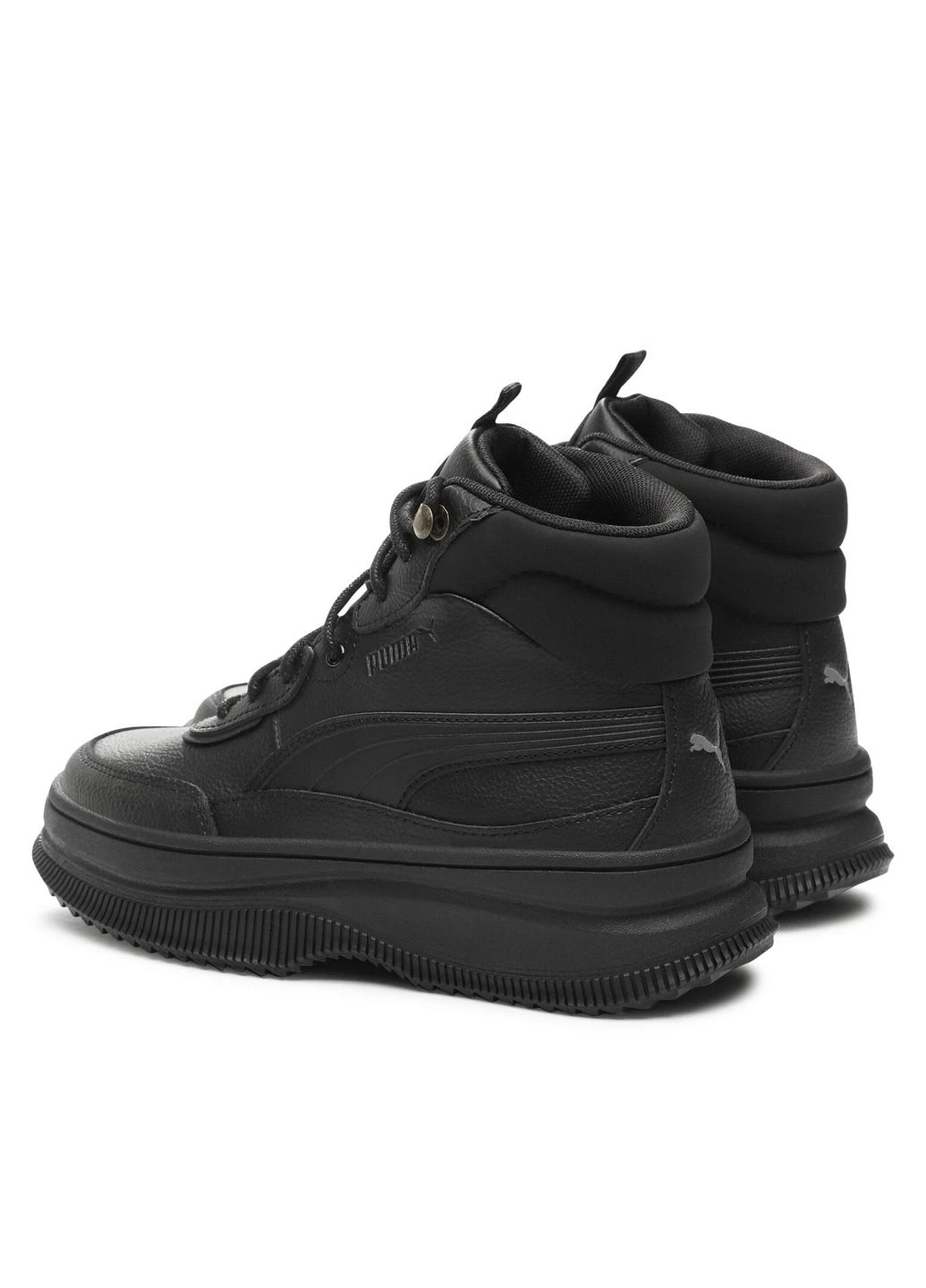Черный зимний черевики mayra black 392316-02 Puma