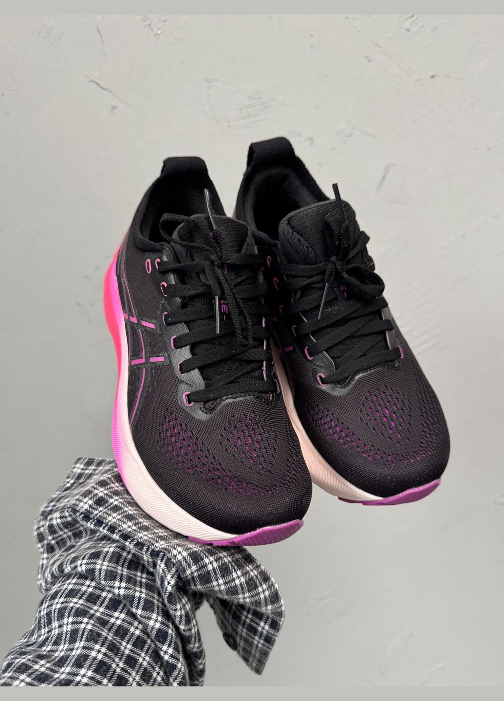 Кросівки жіночі Asics Gel-Kayano 31 black pink | Асікс Гель-Каяно 31 чорні рожеві No Brand чорні демісезони (316663548)