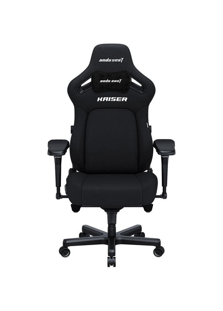 Крісло Kaiser 4 Size XL Black Linen Fabric (AD12YDDC-XLL-20-B-CF) Anda Seat (308020000)