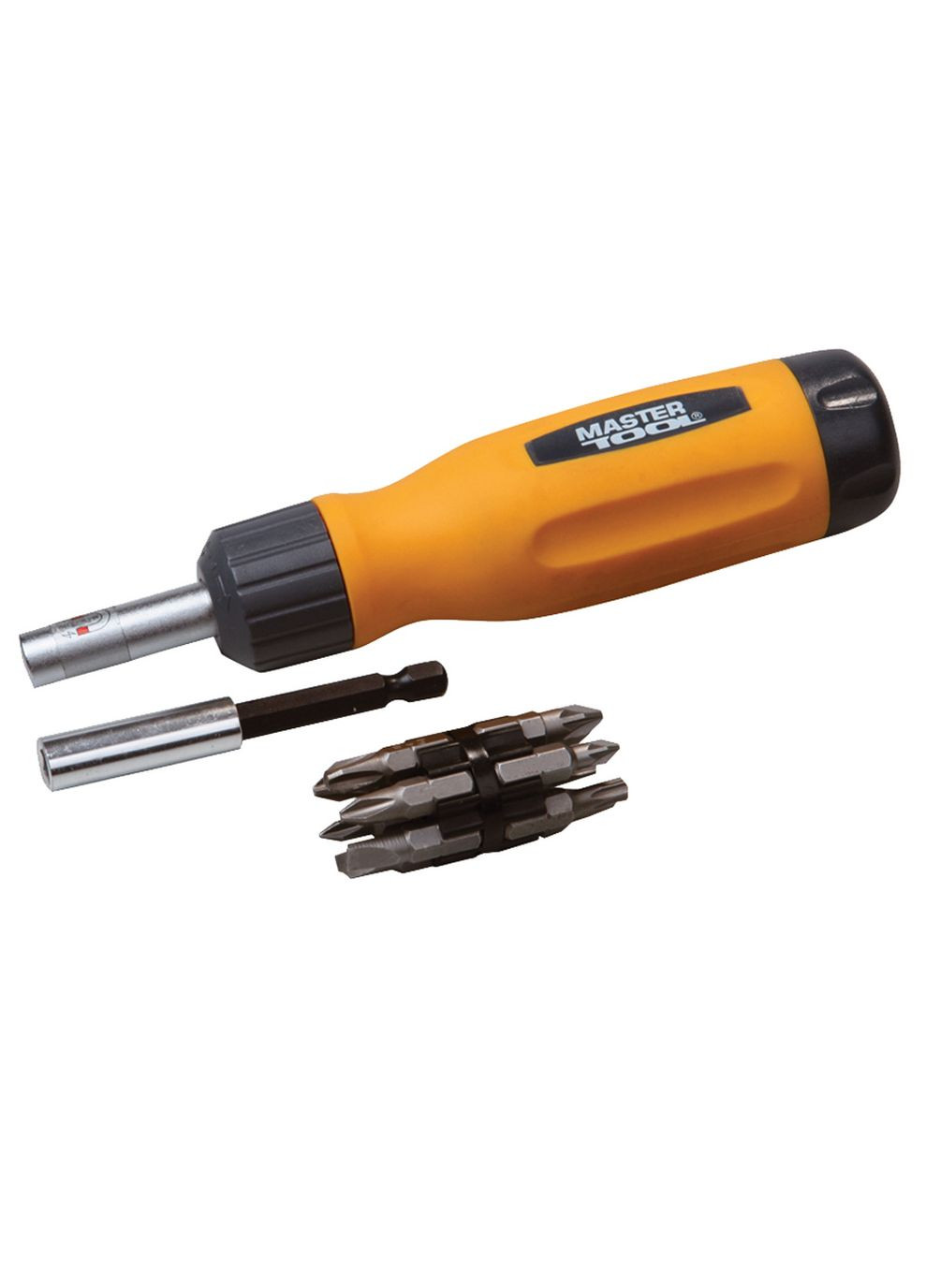 Викрутка GM з тріскачкою + 12 насадок (Арт.: 40-0518) Mastertool (322705410)