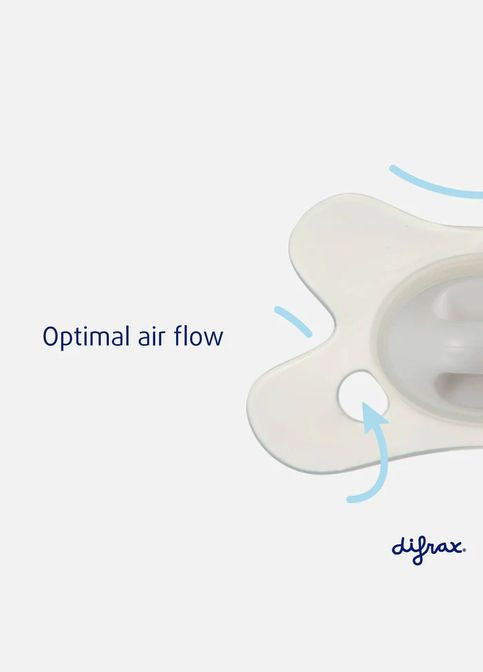 Пустушка силіконова Natural Apricot Grid, симетрична, 0-6 міс. () Difrax 123 Apricot_grid (335030048)