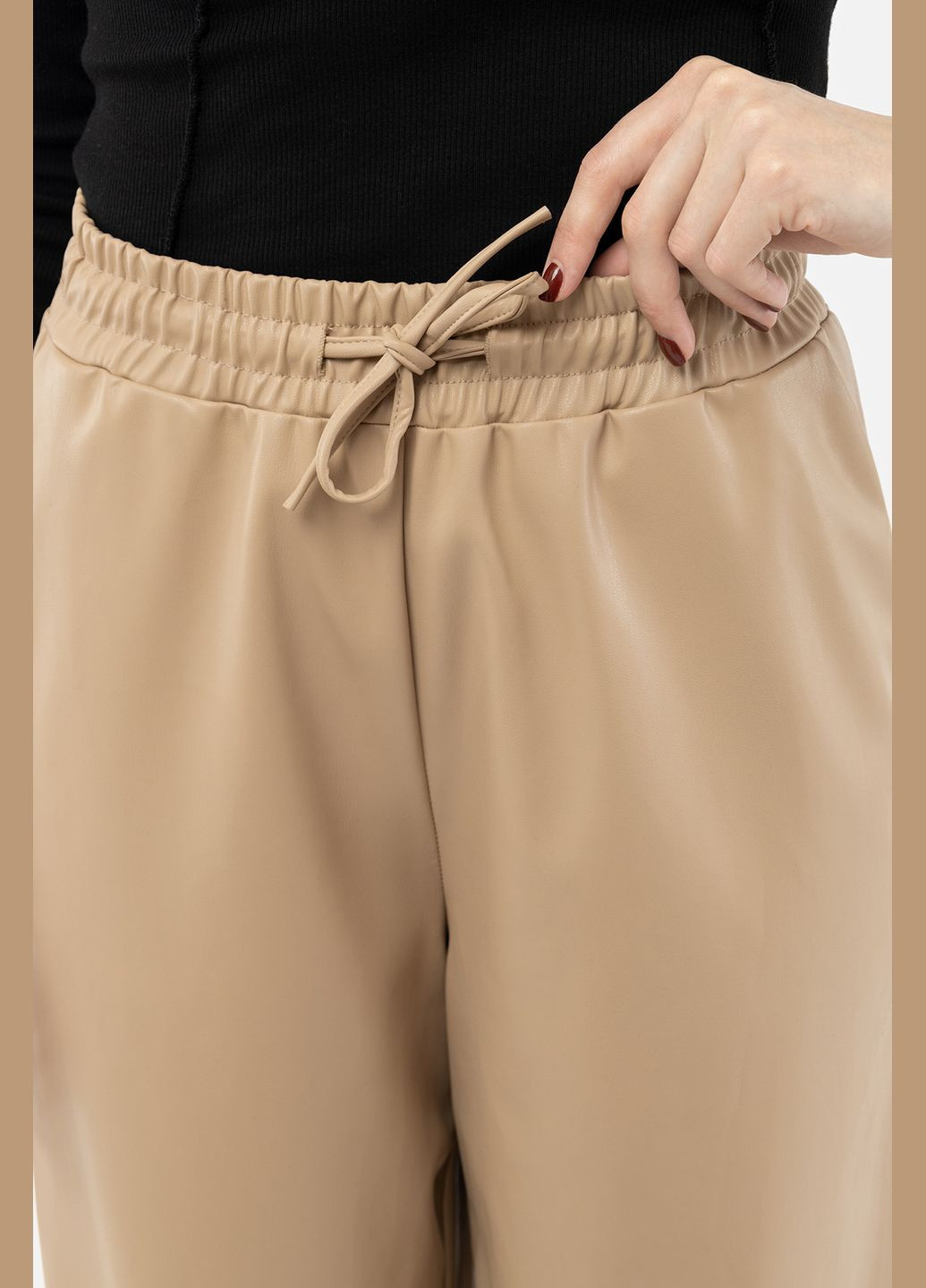 Женские брюки цвет бежевый ЦБ-00241717 Lefon (306712857)