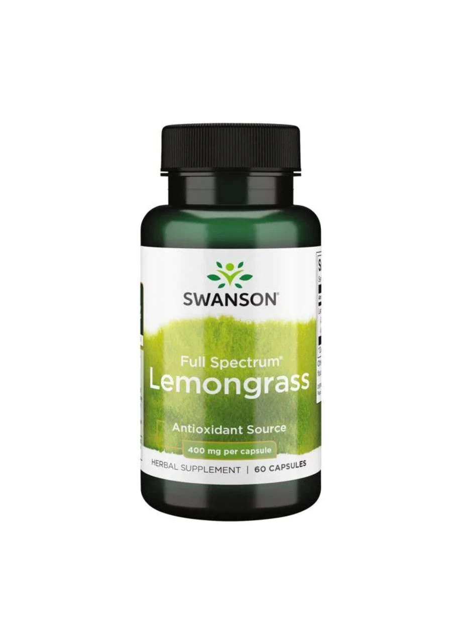 Lemongrass 400mg - 60caps Swanson (402790249)